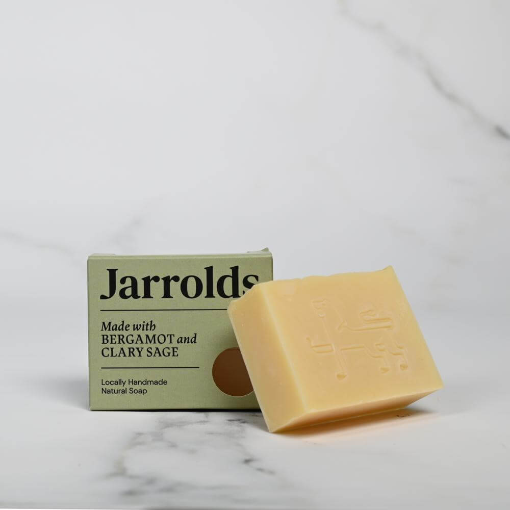 Jarrolds Handmade Natural Bergamot with Clary Sage Soap